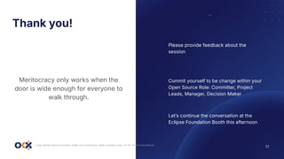 Building the Future: Strategic Inclusion for Sustainable Open Source ...