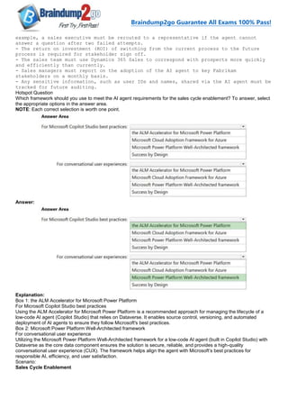 [2026-New]Braindump2go AB-100 Exam Dumps(1-28) | PDF