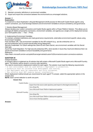 [2026-New]Braindump2go AB-100 Exam Dumps(1-28) | PDF