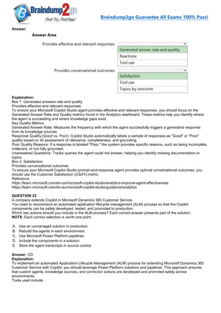 [2026-New]Braindump2go AB-100 Exam Dumps(1-28) | PDF