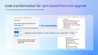 Modernizing a Java App, with Node Frontend, with GitHub Copilot ...