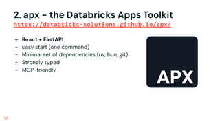 Large-Scale Geospatial Analytics and Vibe-Coded Data Apps on Databricks ...