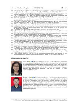 Multi-feature based automatic facial expression recognition using deep ...