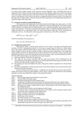Multi-feature based automatic facial expression recognition using deep ...
