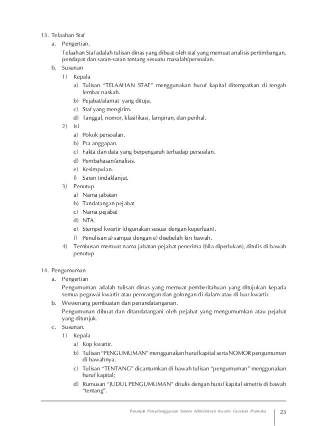 format telaahan staf doc format telaahan staf doc