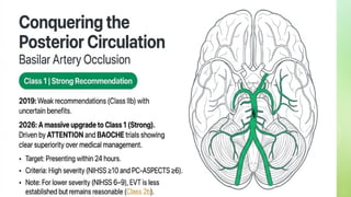 2026 Guidelines for Early Management of Acute Ischemic Stroke Patients ...