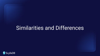 Similarities and Differences
 