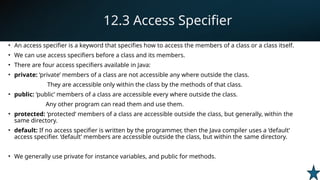 Comprehensive Guide to Java Classes, Objects, and Constructors | PPTX