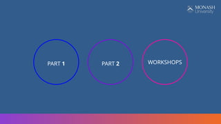 Space
Material
Technology
Experimentation
Detail
Function
PART 1 PART 2 WORKSHOPS
 