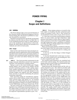Asme B3112007 Power Piping 1st Edition The American Society Of ...