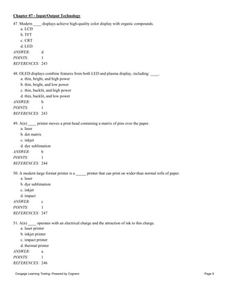 Cogenro Mathprint Systems Architecture 7th Edition Burd Test Bank | PDF