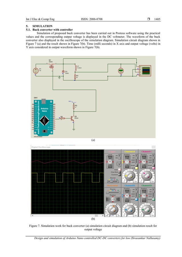 Design and simulation of Arduino Nano controlled DC-DC converters for ...
