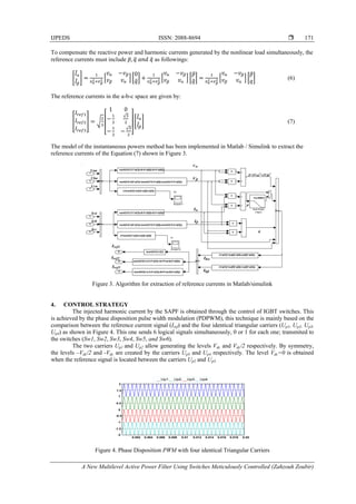 Filter Multi Level Numbering Code A New Multilevel Active Power Filter Using Switches Meticulously ...