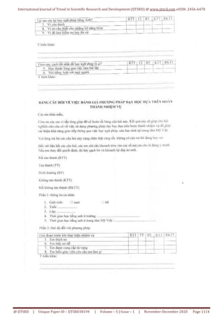 An Evaluation of Implementing Task Based Language Teaching TBLT to ...