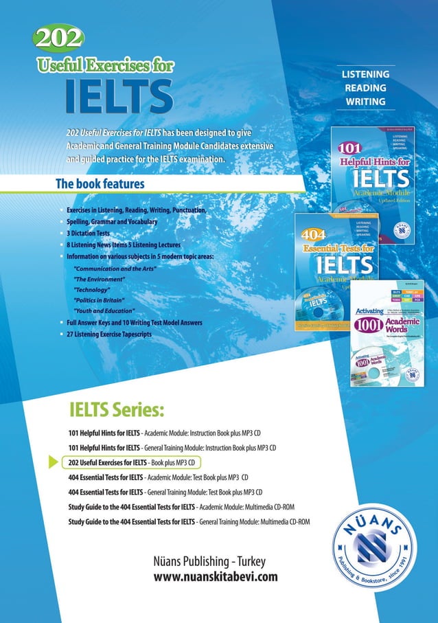 Ietls Routine 202 Useful Exercises for IELTS | PDF | Standardized Testing ...