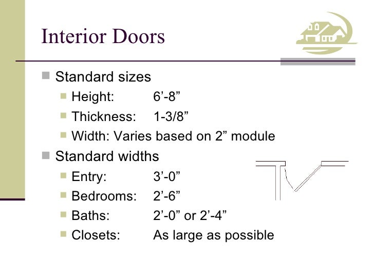 Interior Doors Widths Standard Interior Door Height Home