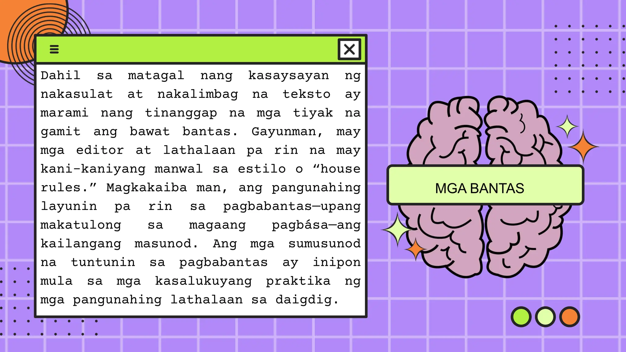 203-Mga-Bantas na ginagamit sa mga sulating filipino pormal at di ...