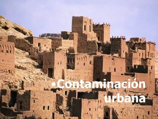 Contaminación urbana 