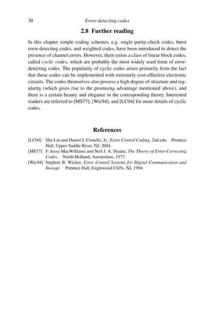 A Students Guide To Coding And Information Theory Stefan M Moser | PDF