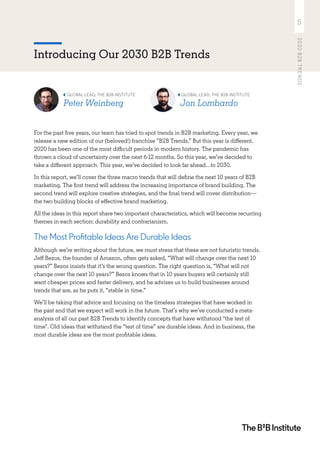 2030 b2b trends | PDF