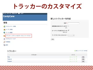 トラッカーのカスタマイズ
 