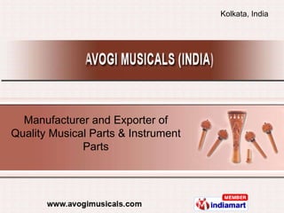Manufacturer and Exporter of Quality Musical Parts & Instrument Parts 