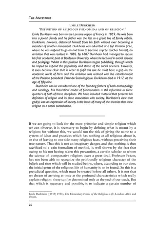 Theories Of Religion A Reader Seth Daniel Kunin Jonathan Mileswatson | PDF