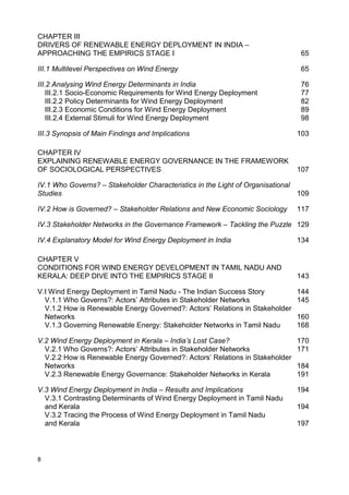 Turning Wind Into Power Effects Of Stakeholder Networks On Renewable ...
