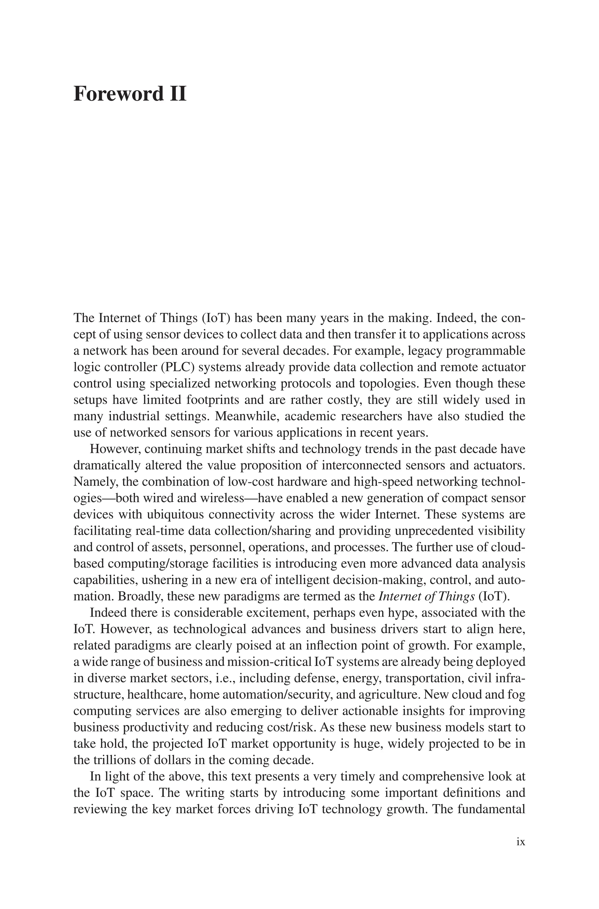 Internet Of Things From Hype To Reality The Road To Digitization Third ...