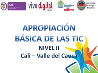 NIVEL II
Cali – Valle del Cauca

 