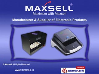 Manufacturer & Supplier of Electronic Products
 