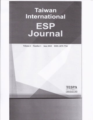 2010.Taiwan Int ESP Journal