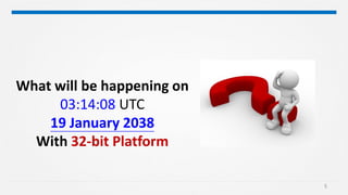 Linux 2038 Problem y2038 issue | PPTX