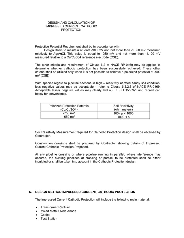 20392769 designcalculationcathodicprotectionimpressedcureent