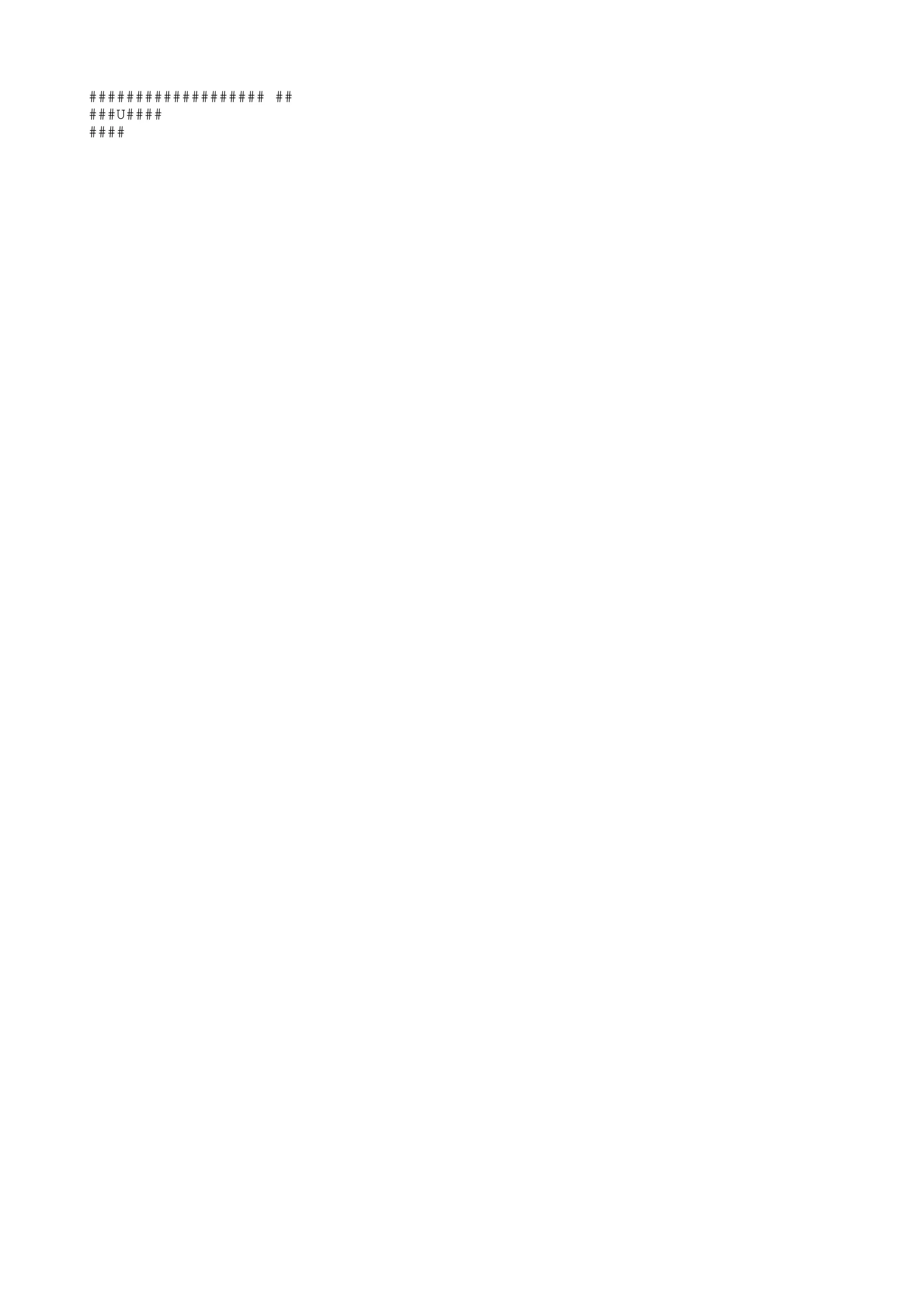 ################### ##
###U####
####
 