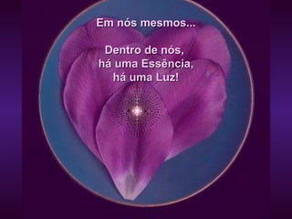 Em nós mesmos... Dentro de nós,  há uma Essência, há uma Luz! 