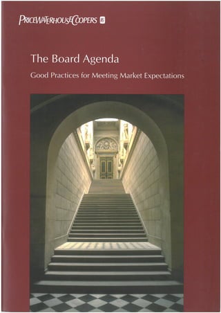the board agenda