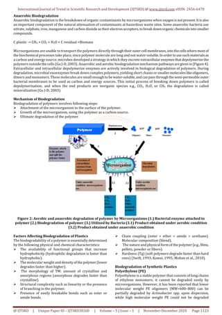 Review on Biodegradation of Plastic Waste by Micro Organisms | PDF