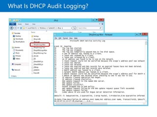 What Is DHCP Audit Logging?
 