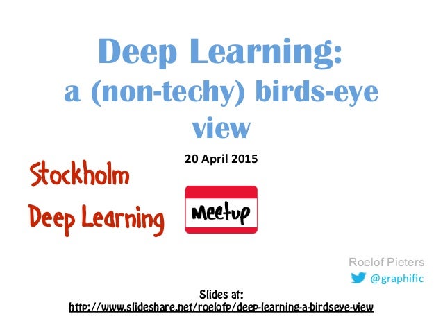 deep learning slideshare