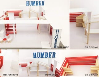 ENTRANCE 3D DISPLAY
WORKSHOP 3D DISPLAYDESIGN HUTS
 