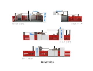FRONT VIEW BACK VIEW
RIGHT VIEW
LEFT VIEW
ELEVATIONS
 