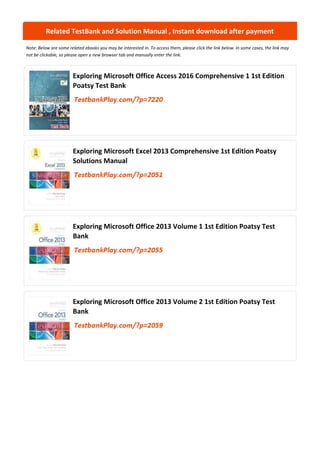 Comprehensive Guide to Microsoft Access 2013 Action Queries and Data ...
