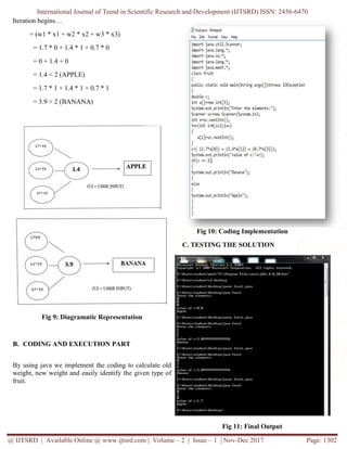 Smart Fruit Classification using Neural Networks | PDF