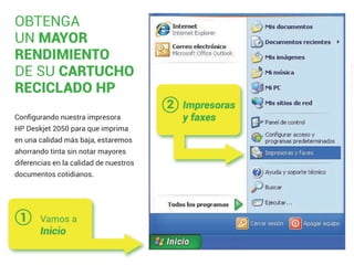 Configurar calidad de impresión en HP Deskjet 2050