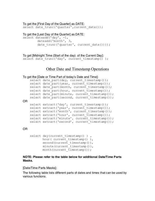 Date and Timestamp Types In Snowflake (By Faysal Shaarani)