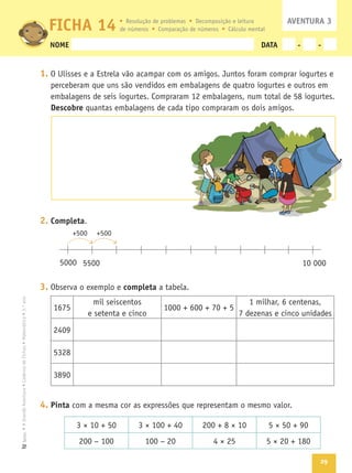 29
Texto
NOME DATA - -
1.
Descobre
2. Completa
3. completa
4. Pinta
AVENTURA 3
FICHA 14
 