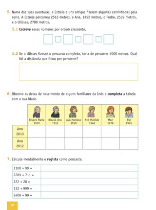 30
5.
5.1 Escreve
5.2
6. completa
7. regista
 