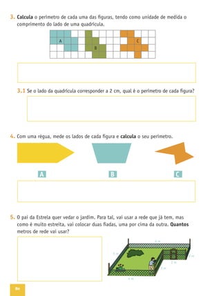 constróiUMATABELADEFREQUÐNCIAEUMGRÉlCODEBARRAS
1.3
1UETIPODELANCHEFOIDISTRIBUÓDOMAISVEZES 
%MENOSVEZES 
AVENTURA 2
FICHA 11
,ANCHE #ONTAGEM	 REQUÐNCIAABSOLUTA
,EITE
SIMPLES
,EITECOM
CHOCOLATE
)OGURTE
,EITURAEINTERPRETA ÎODEDADOSTABELASEGRÉlCOS
#ÉLCULOMENTAL ,OCALIZA ÎODENÞMEROSNARECTA
$ECOMPOSI ÎODENÞMEROS




-ÐS
ŠFEIRA ŠFEIRA ŠFEIRA ŠFEIRA ŠFEIRA
  
    
    
    
    















































 


 