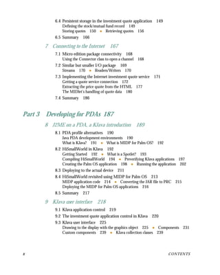 Java 2 Micro Edition James White David Hemphill | PDF